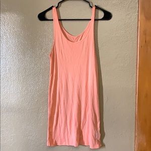 Mossimo peach ribbed tank top